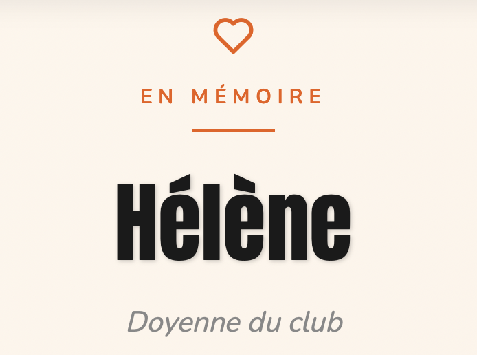 Hommage à Hélène - Toujours dans nos cœurs